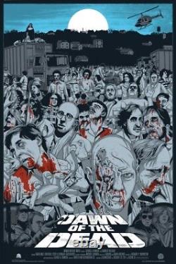 Dawn of the dead by Jeff Proctor Variant Rare sold out Mondo print