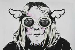 Dface Kan't Complain print (2019 version) Curt Cobain Hand finished SOLD OUT