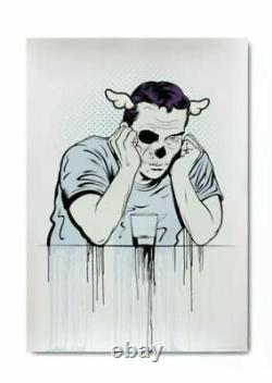 Dface Left For Dead Print ED x/140 Stolenspace Sold Out Screen Print Street Art
