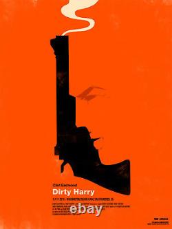 Dirty Harry by Olly Moss Sold out Mondo print