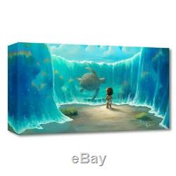 Disney Fine Art Moana's New Friend Sold Out Limited Edition by Rob Kaz