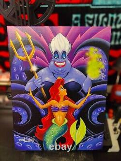 Disney Fine Art The Whisper by Mike Kungl Sold Out Ltd Ed Canvas With COA