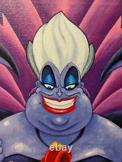 Disney Fine Art The Whisper by Mike Kungl Sold Out Ltd Ed Canvas With COA