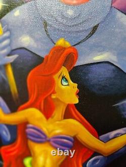 Disney Fine Art The Whisper by Mike Kungl Sold Out Ltd Ed Canvas With COA