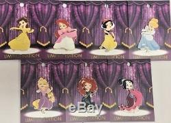 Disney Sold Out New Acme Hot Art Pinopolis Le 300 Dancing Princess Pin Set