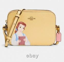 Disney X Coach Mini Camera Bag With Belle C3404 NWT SOLD OUT