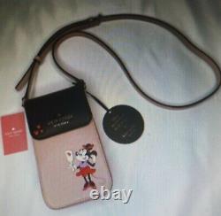 Disney x Kate Spade Minnie Mouse North South Phone Crossbody NWT $169 SOLD OUT