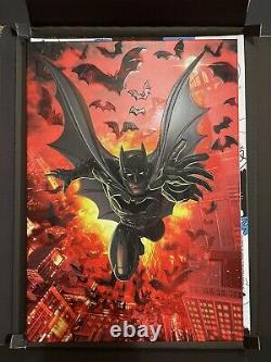 Displate Limited Edition Gotham on Fire SOLD OUT! 32 of 1000
