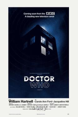 Doctor Who by Olly Moss Rare Sold out Mondo print