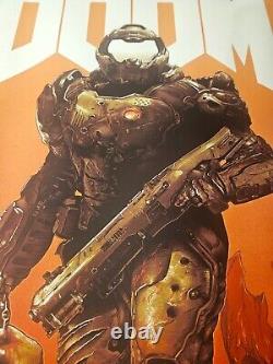 Doom Poster Mondo Screen Print by Gabz SOLD OUT Limited Edition xx/275 id