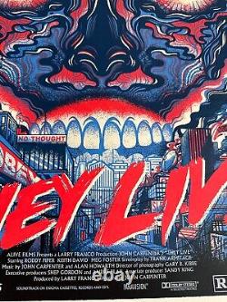 Drew Millward They Live Limited Edition Sold Out Movie Art Print Nt Mondo