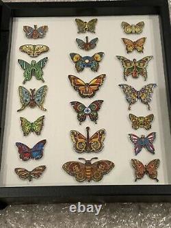 Emek Grateful Dead Butterfly Dead & Company Pin Set Art Ed. 150 Sold Out VIP Tour