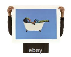 Enjoy Life By Suanjaya Kencut Screen Print Limited Edition of 50 Art Sold Out