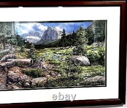 FRAMED Music In The Wind SOLD OUT Fine Art LTD ED by Bev Doolittle SIGNED/NUM