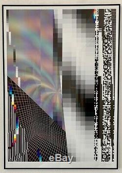 Felipe Pantone optichromie signée street art Sold Out 2019 100 x 70cm