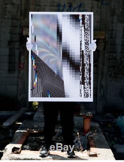 Felipe Pantone optichromie signée street art Sold Out 2019 100 x 70cm