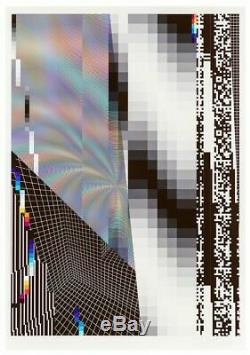 Felipe Pantone optichromie signée street art Sold Out 2019 100 x 70cm