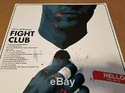 Fight Club Print Poster by Matt Taylor Gen Con Mondo GID Sold Out xx/250