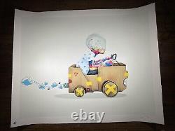 Flog Driven Print Hand Finished White Signed Edition of XX/25 withCOA sold out