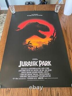 Florey Jurassic Park Sold Out Limited Edition Movie Art Print Nt Mondo