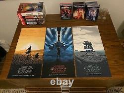 Florey Star Wars Trilogy 789 Limited Edition Sold Out Print Set BNG Nt Mondo
