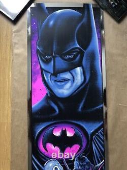 Foil Batman Returns Bruce Wayne Sold out print Steven Holliday Poster Flash