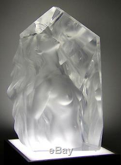 Frederick Hart'Exaltation1998 Lucite sculpture woman Beautiful! Sold out