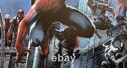 GABRIELE DELL OTTO rare SPIDEY-VERSE CANVAS giclee SIGNED STAN LEE sold out COA