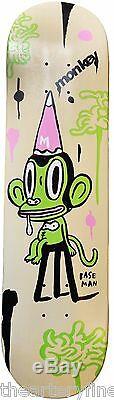 GARY BASEMAN'Monkey Dunce (Tan)' 2005 Skateboard Skate Deck Ltd. Ed. Sold-Out