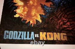 GOZILLA VS. KONG- LTD. ED. #'D SOLD OUT PRINT (by PABLO OLIVERA) BNG NYC