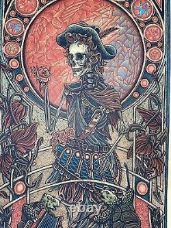 GRATEFUL DEAD JACK STRAW -SOLD OUT PRINT (by Luke Martin) BNG NYC