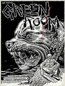 GREEN ROOM poster by Mike Sutfin MONDO screen print A24 SOLD OUT RARE