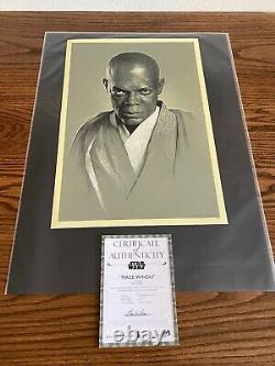Gabz Mace Windu Variant Limited Edition COA included Sold Out Print Nt Mondo