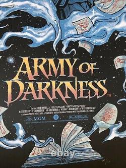 Gary Pullin Army of Darkness GID Variant Limited Edition Sold Out Print Nt Mondo
