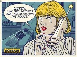 Gary Pullin'SCREAM' 2016 Rare MONDO Screen Print Art SOLD OUT