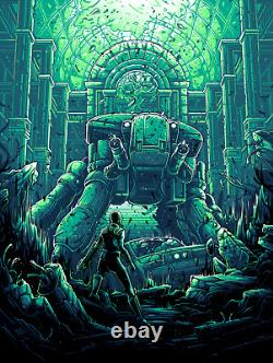 Ghost in the Shell Glow in Dark variant by Dan Mumford x/30 18x24 Mondo Sold Out