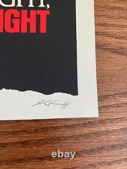 Ghoulish Gary Silent Night Deadly Night SIGNED Sold Out Print Nt Mondo