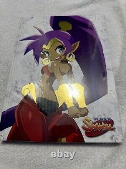 Gold Foil Art Book Of Shantae Exclusive Hardcover SDCC Edition UDON SOLD OUT