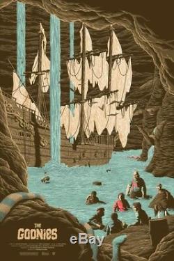 Goonies by Florey Movie Screen Print Poster Art Mondo Sold Out MINT