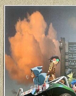 Gorillaz Song Machine Limited Edition Print number 3 SOLD OUT A2