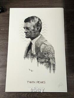 Greg Ruth Twin Peaks Poster Print Mondo 24x36 Limited Edition Sold Out