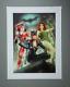 Hand Signed Alex Garner Sold Out Batman Sideshow Art Print Catwoman Harley Quinn