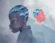 Hebru Brantley Two Men Sporting Waves Litho /150 Print Them All Sold Out Art