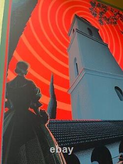 HITCHCOCK'S VERTIGO 2014 LAURENT DURIEUX S/N Screen Print Poster Mondo SOLD OUT