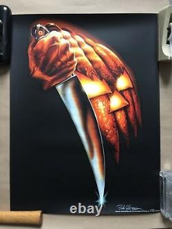 Halloween (Bob Gleason) SOLD-OUT Ltd Ed Signed Print #175/200! Bottleneck Mondo