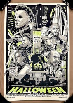 Halloween Variant Gid Screen Print #209/280 Michael Myers Sold Out