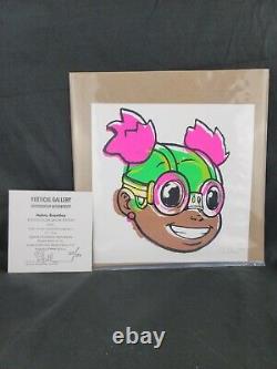 Hebru Brantley LILAC Print LIMITED EDITION #108/150 SOLD OUT Vertical Gallery