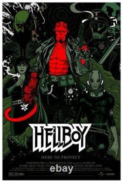 Hellboy by Florian Bertmer Rare sold out Mondo print