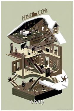 Home alone by Adam Simpson Rare sold out Mondo print