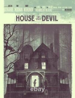 House of the devil by The Silent Giants Rare sold out Mondo print